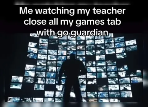 Teacher Closes All My Games