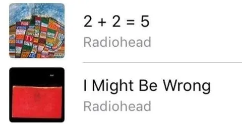 Radiohead 2 + 2 = 5 Playlist