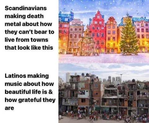 Scandinavians Versus Latinos