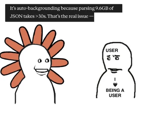 Auto-Backgrounding vs Being a User
