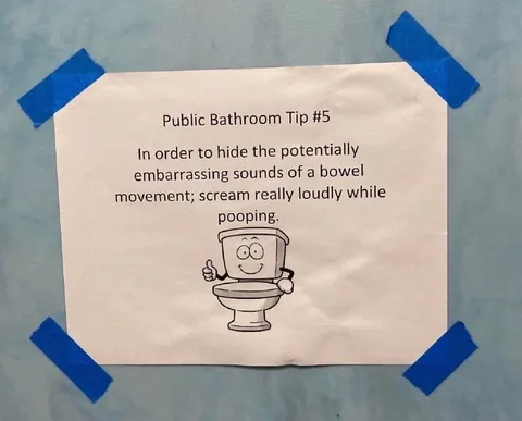 Public Bathroom Tip #5