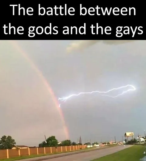 Battle Between Gods and Gays