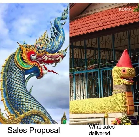 Sales Proposal vs Delivered
