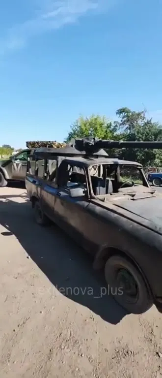 Танк из старой машины