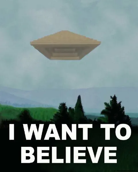 I Want to Believe UFO