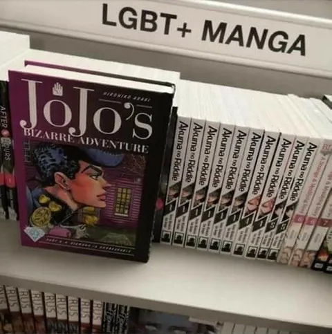 LGBT+ Manga Shelf