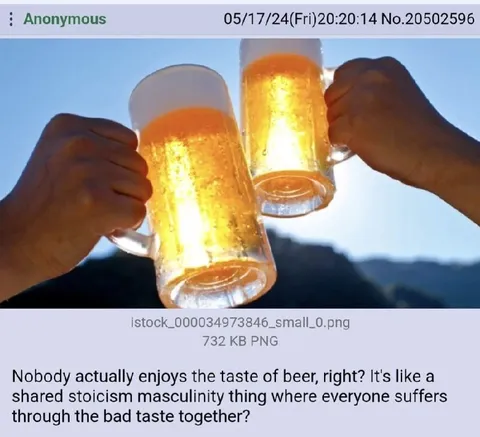 Nobody Enjoys Beer Taste