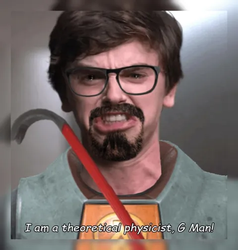Theoretical Physicist G-Man