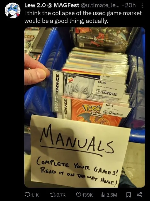 Used Game Market Collapse