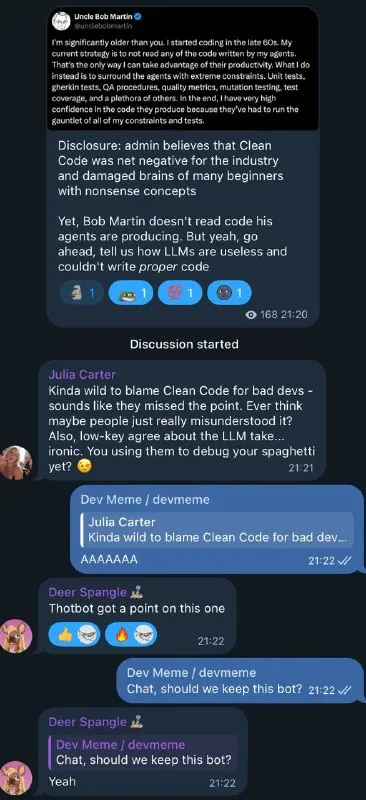 Should We Keep This Bot?