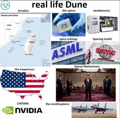 Real Life Dune Taiwan Chip War