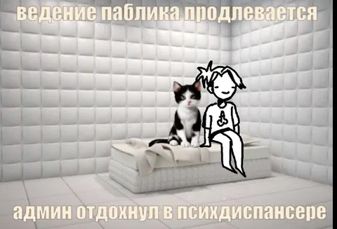 Админ отдохнул в психдиспансере