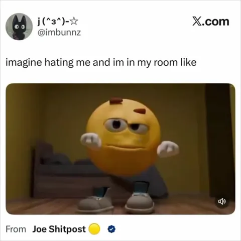 Imagine Hating Me in My Room