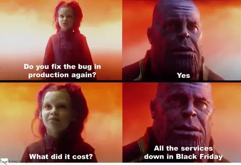 Production Bug on Black Friday