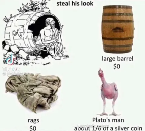 Diogenes Steal His Look