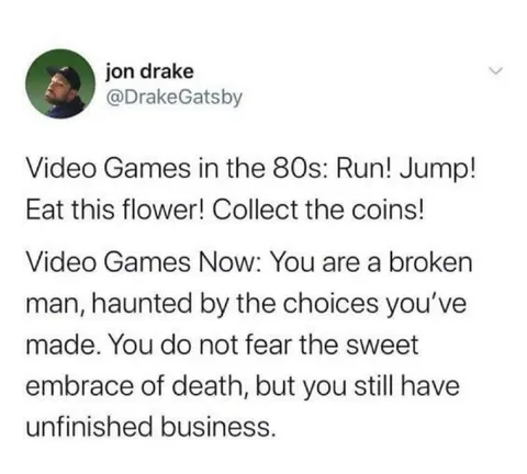 Video Games Then and Now