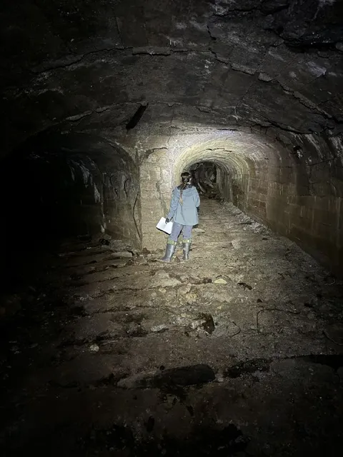 Поиски в заброшенном тоннеле