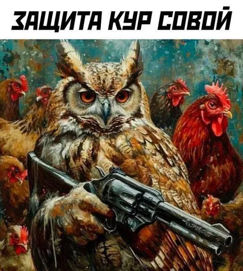 Сова защищает курсовую