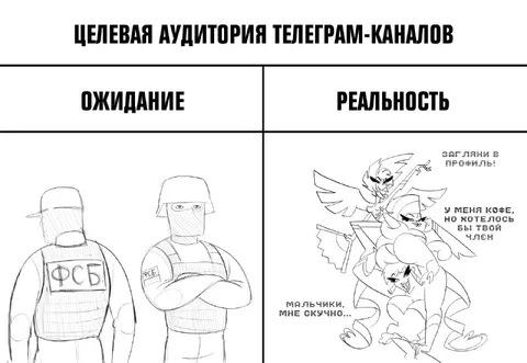 Целевая аудитория телеграм-каналов