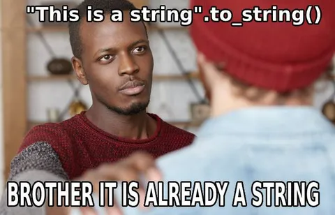It Is Already a String