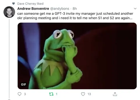 Kermit Hears About Another Planning Meeting