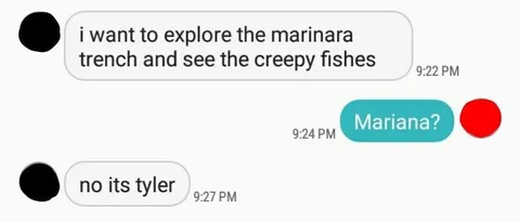 Mariana Trench Mix-Up