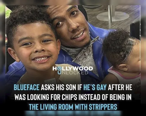 Blueface Asks His Son If He’s Gay