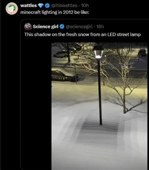 Minecraft Lighting in 2012
