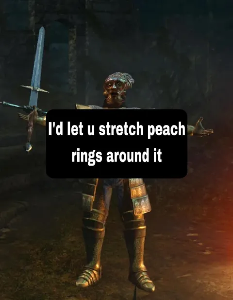 Stretch Peach Rings Around It