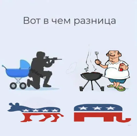 Вот в чем разница: демократы и республиканцы