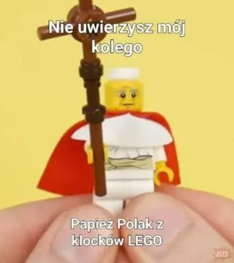 Papież Polak z LEGO