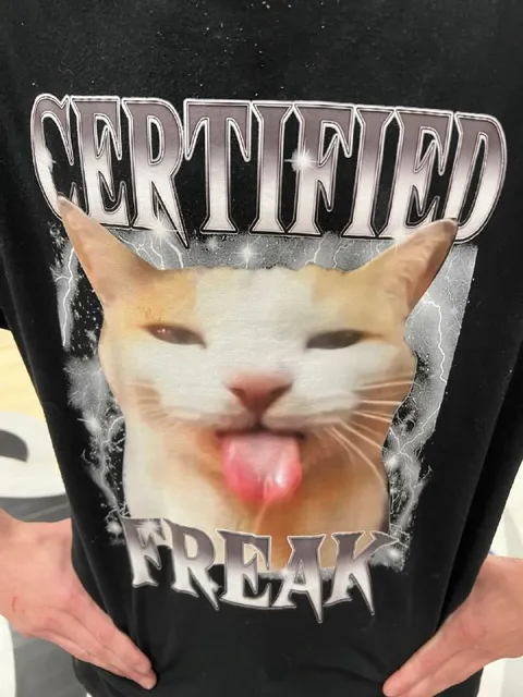 Certified Freak Cat Shirt