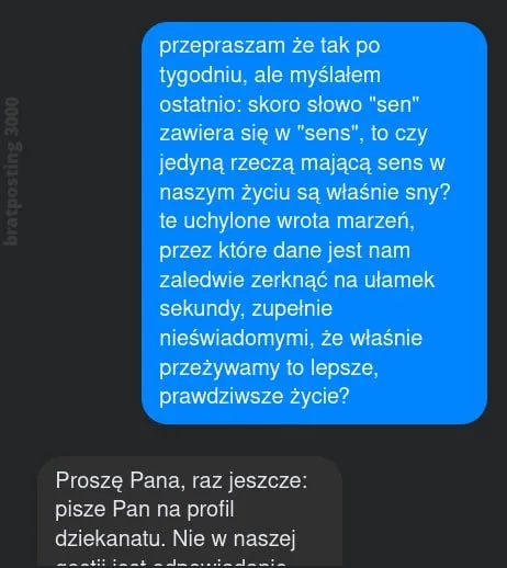 Sen jako prawdziwe życie