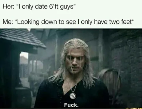 Geralt Only Has Two Feet