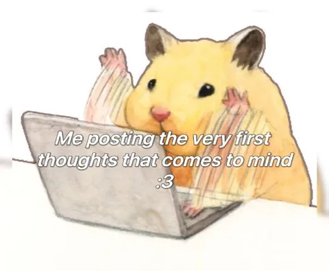 Hamster Posts First Thought