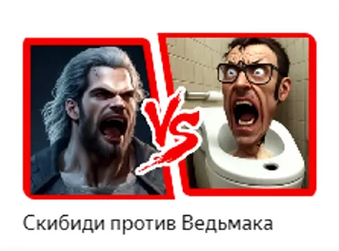 Скибиди против Ведьмака