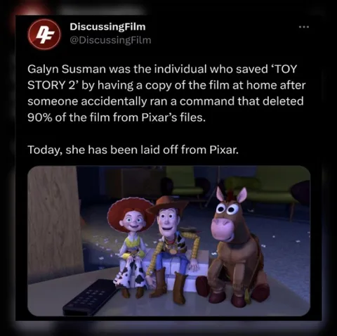 Toy Story 2 Backup Saved the Film