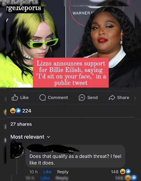 Lizzo's Support Sounds Like a Threat