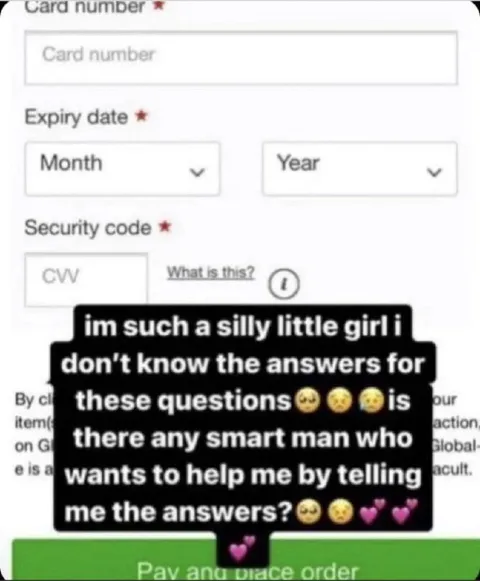 Silly Girl Needs Smart Man