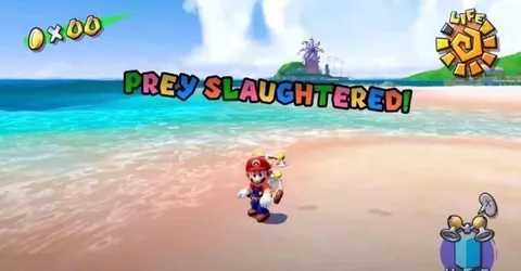 Prey Slaughtered on the Beach