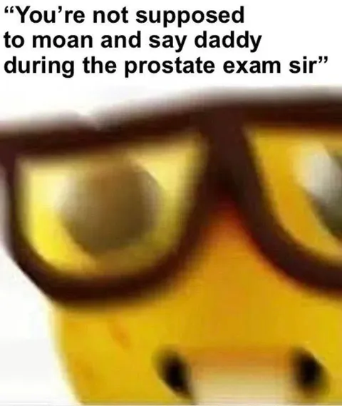 Minion Prostate Exam Reaction