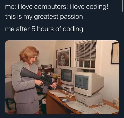 Coding Passion Turns Violent