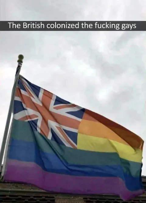 British Pride Flag Joke