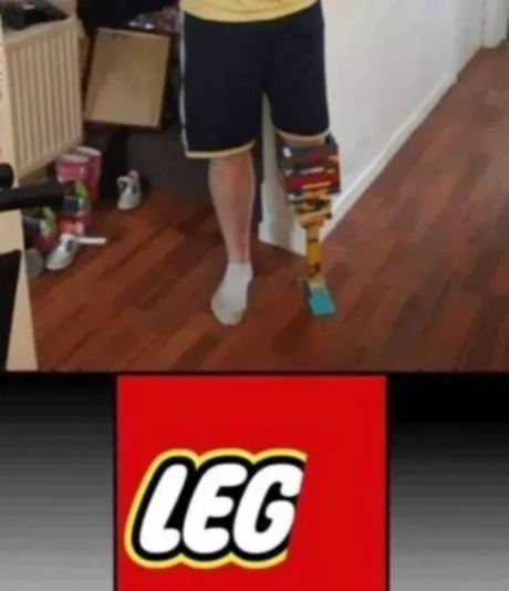 LEGO Prosthetic Leg