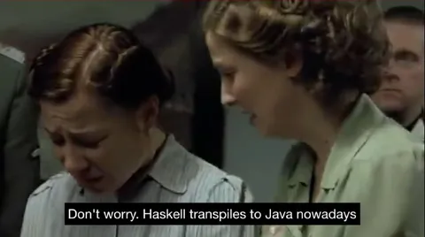 Haskell Transpiles to Java