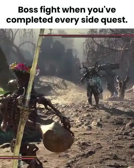 Boss Fight After Every Side Quest