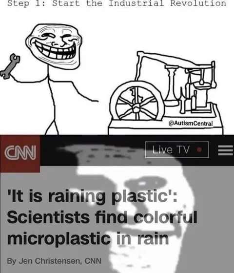 Industrial Revolution Plastic Rain