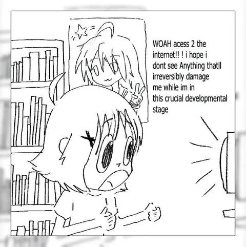 Child Accesses the Internet