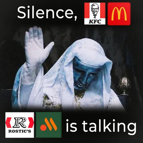 Silence Is Talking Fast Food