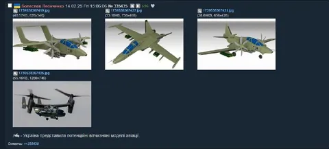 Потенційні вітчизняні моделі авіації